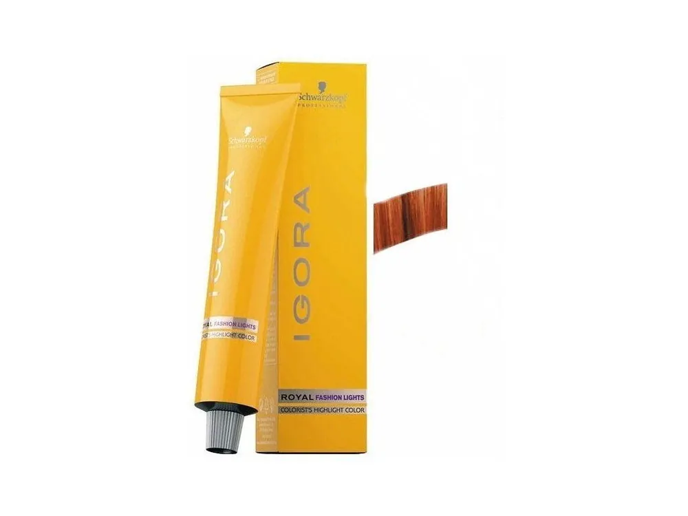 SCHWARZKOPF Igora Fashion L-77 barevný melír na vlasy 60ml - Měděná Ověřený