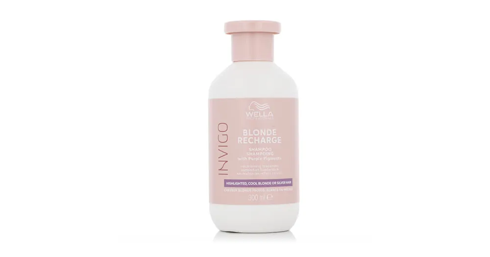 Wella Invigo Blonde Recharge Shampoo 300 ml Dokud Zásoby Vydrží