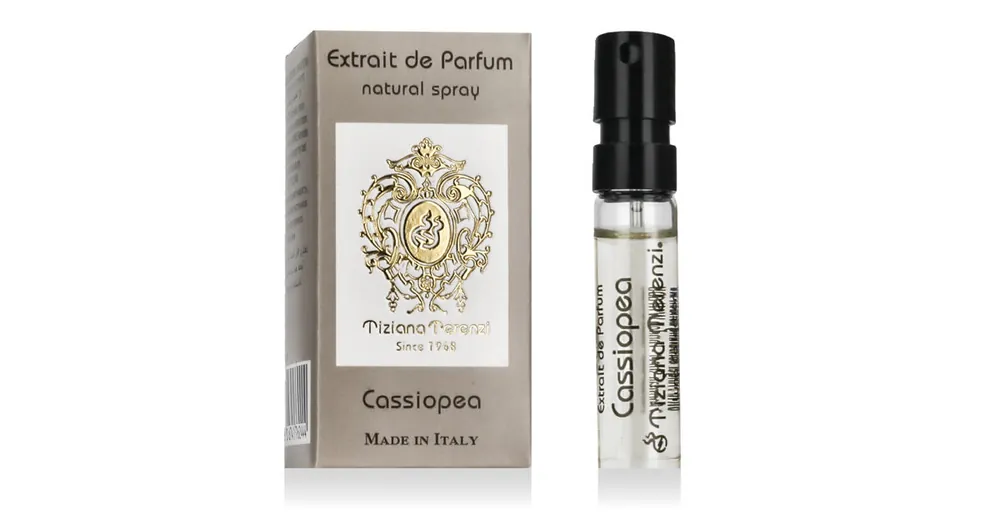 Výhodná Nabídka Tiziana Terenzi Cassiopea Extrait de Parfum vzorek 1.5 ml UNISEX
