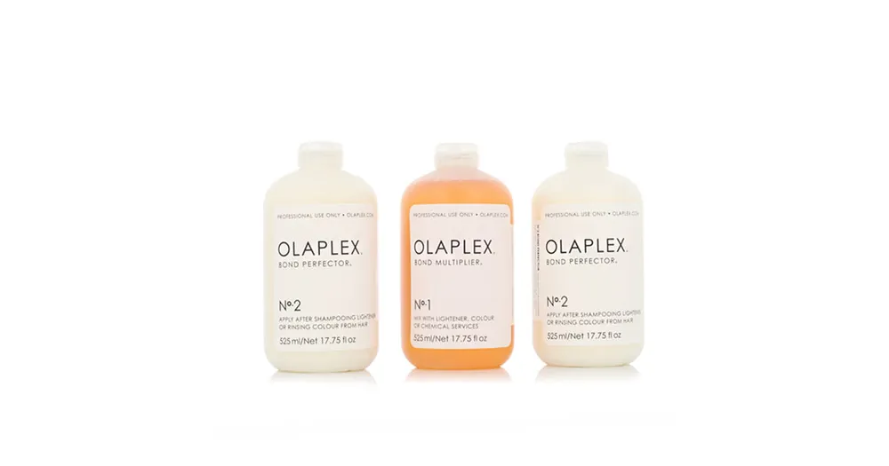 Olaplex Salon Kit No.1 Bond Multiplier 525 ml + No.2 Bond Perfector 2 x 525 ml + dávkovač Novinka
