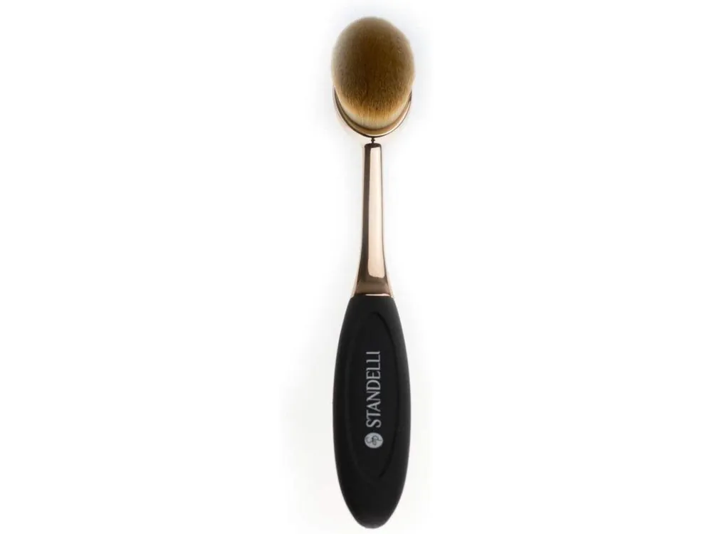 Standelli Professional Deluxe kosmetický štětec na make-up růžové zlato Horká Nabídka