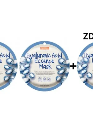Purederm Pleťová buničitá maska s kyselinou hyaluronovouAKCE 2+1 ZDARMA, 3 ks Cenově Výhodný