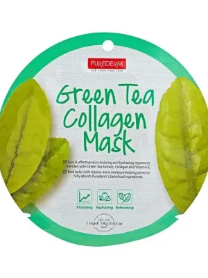 Purederm Kolagenová buničitá maska se zeleným čajem Nízká Cena
