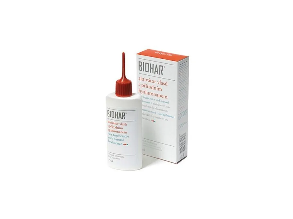 BIOHAR Vlasový aktivátor 75ml - lotion proti vypadávání vlasů u mužů i žen Akce