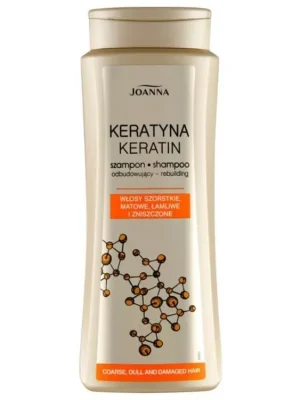 JOANNA Keratin Shampoo With Keratin 200ml - keratinový šampon na poškozené vlasy Doprava Zdarma