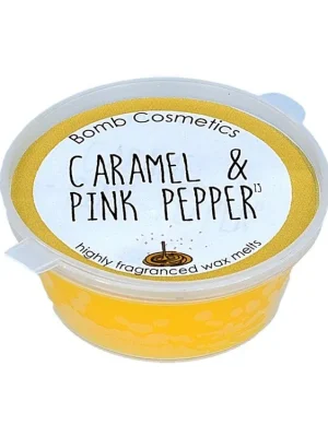 Nakupujte Hned Bomb Cosmetics Vonný vosk Caramel & Pink Pepper (karamel a pepř) 35 g