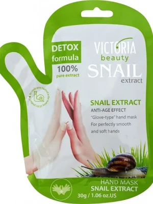 Victoria Beauty Snail extract Hydratační maska na ruce se šnečím extraktem, 1 pár Vysoce Kvalitní