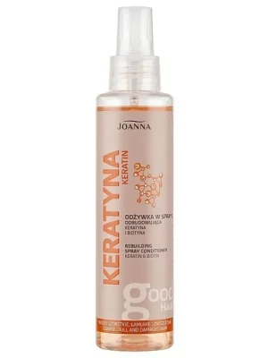 Aktuální JOANNA Keratin Spray Conditioner 150ml - bezoplachový kondicioner na poškozené vlasy
