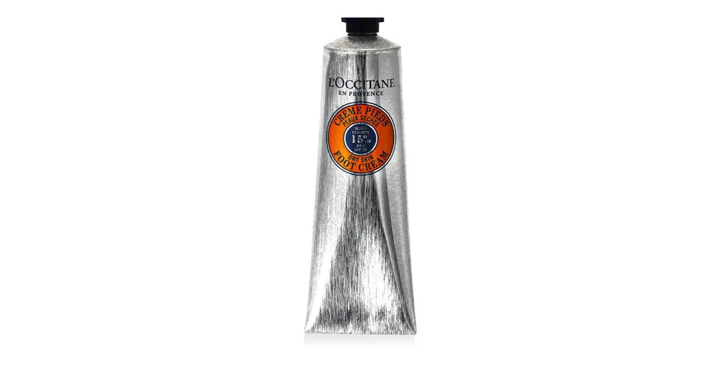 Jen Po Omezenou Doba L'Occitane Shea Butter 15% Foot Cream Dry Skin 150 ml