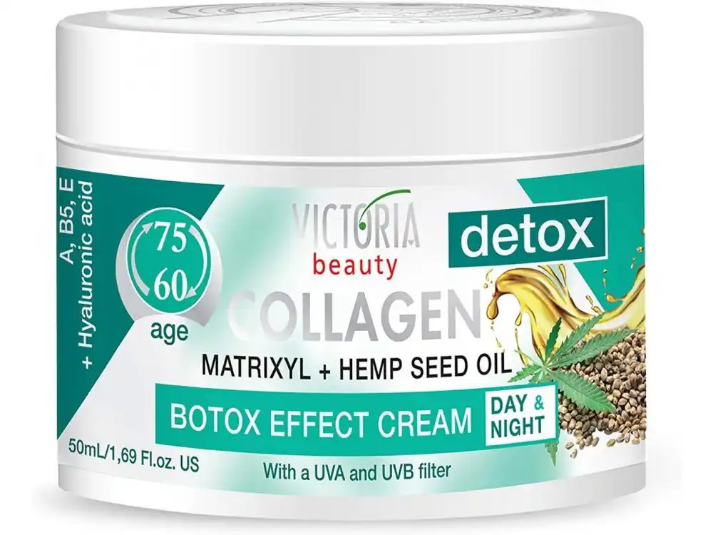 Victoria Beauty Collagen 60+ Denní a noční krém s matrixylem 50 ml Nakupujte Hned