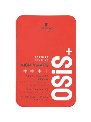 SCHWARZKOPF Osis+ Mighty Matte 100ml - Ultra silně tužící krém pro matný vzhled Koupit Online