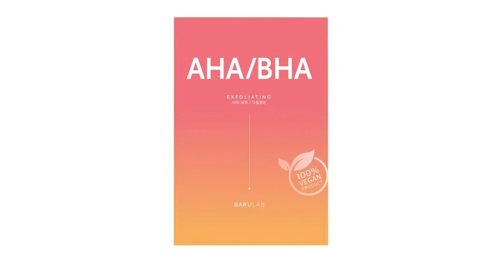 Barulab AHA/BHA Exfoliating The Clean Vegan Mask 23 g Akční Cena