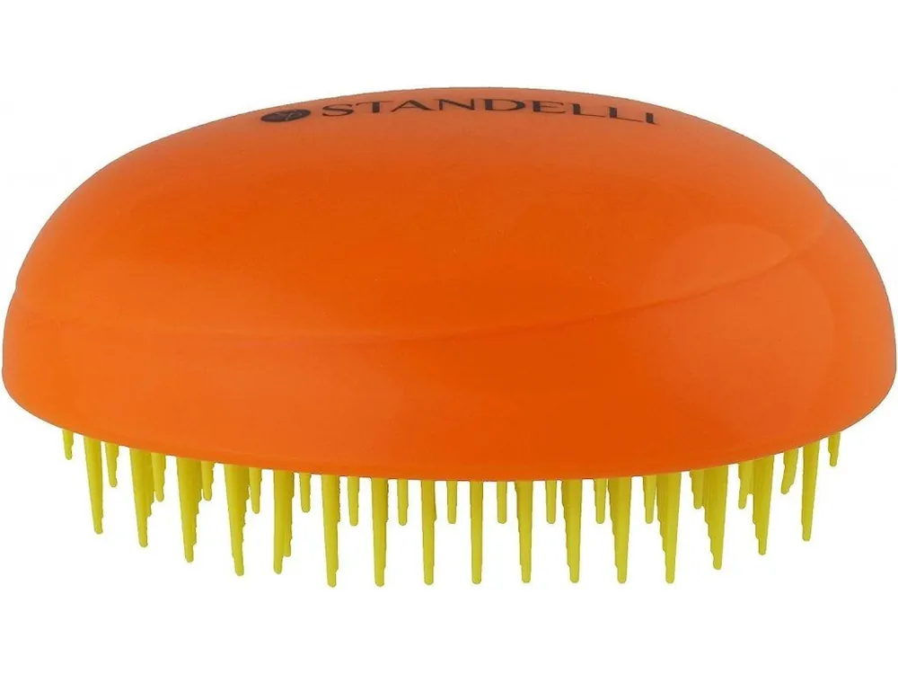 Standelli professional Detangling brush Kartáč pro snadné rozčesávání vlasů oranžový 9,5x7 cm Nejlepší Cena