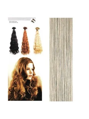 SO.CAP. Vlnité vlasy Přírodní odstín 8002M 55-60cm - medium ash blonde 101 Levný