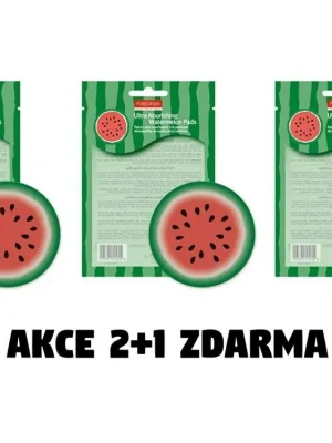Vrácení Zdarma Purederm Ultra výživné polštářky na oči s výtažkem z melounu, AKCE 2+1 ZDARMA 30 ks