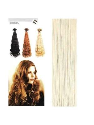 Objednat Nyní SO.CAP. Vlnité vlasy Přírodní odstín 8003MC 35-40cm - platinum blonde ash 1000