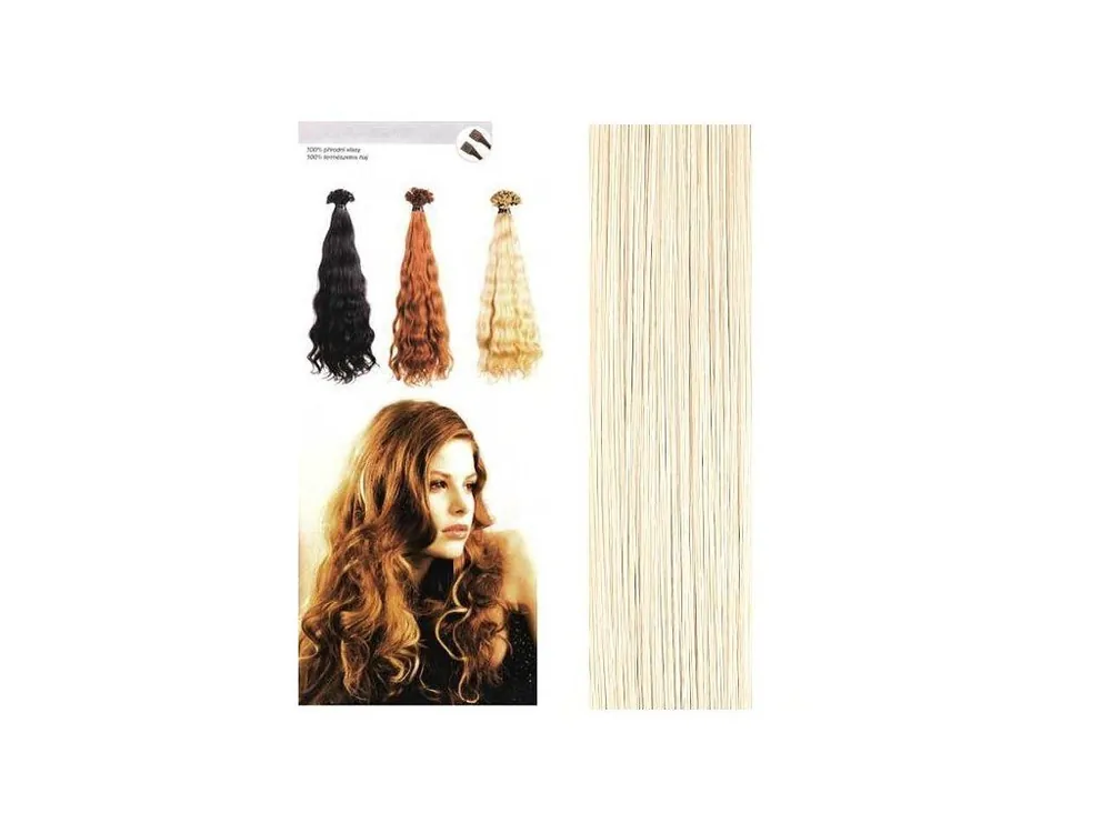 Objednat Nyní SO.CAP. Vlnité vlasy Přírodní odstín 8003MC 35-40cm - platinum blonde ash 1000