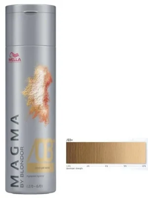 WELLA Professionals Magma By Blondor 120g - Melírovací barva č.03+ přírodní zlatá Nejprodávanější