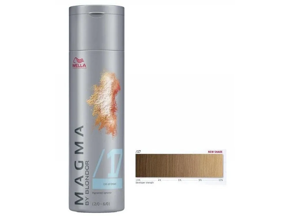 WELLA Professionals Magma By Blondor 120g - Melírovací barva č.17 popelavě hnědá Autentický