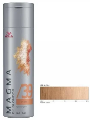 Jen Po Omezenou Doba WELLA Professionals Magma By Blondor 120g - Melírovací barva č.39 popelavě zlatá světlá