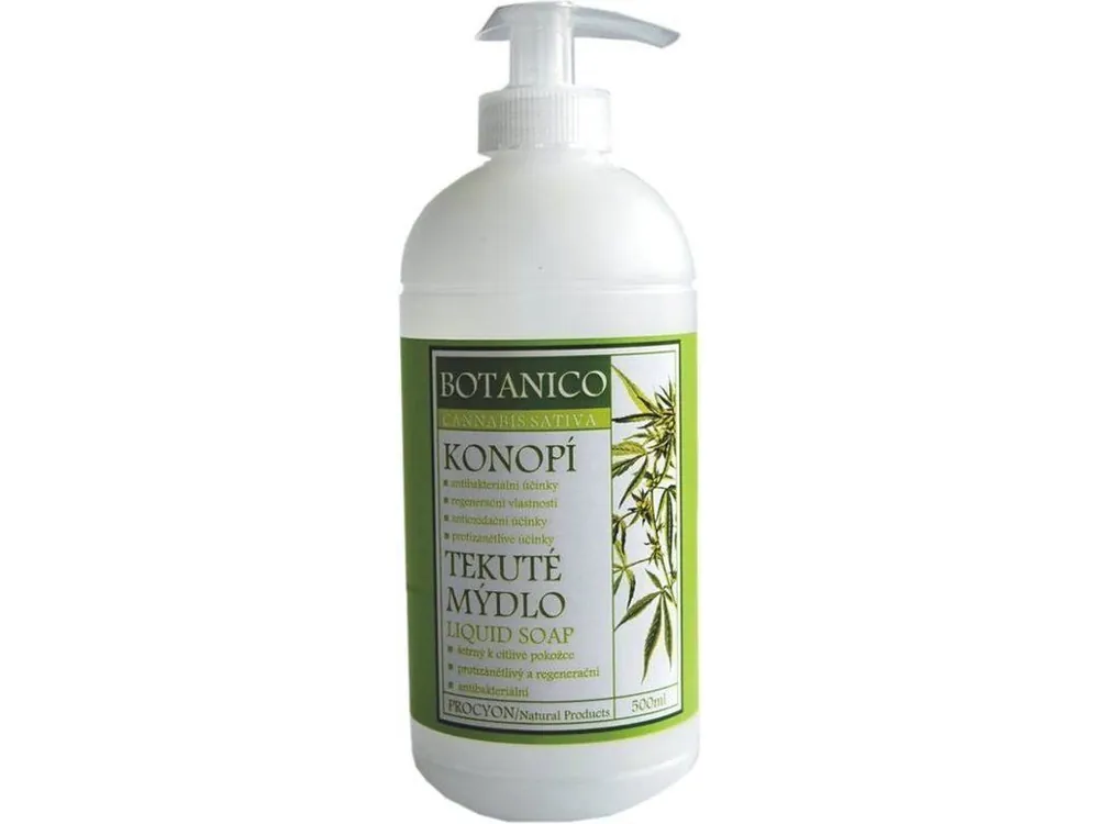 Omezená Nabídka Mudr. Alice Ratajová Botanico Konopné tekuté mýdlo 500 ml