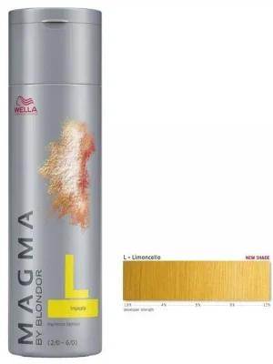 Vrácení Zdarma WELLA Professionals Magma By Blondor 120g - Melírovací barva Limoncello - žlutá