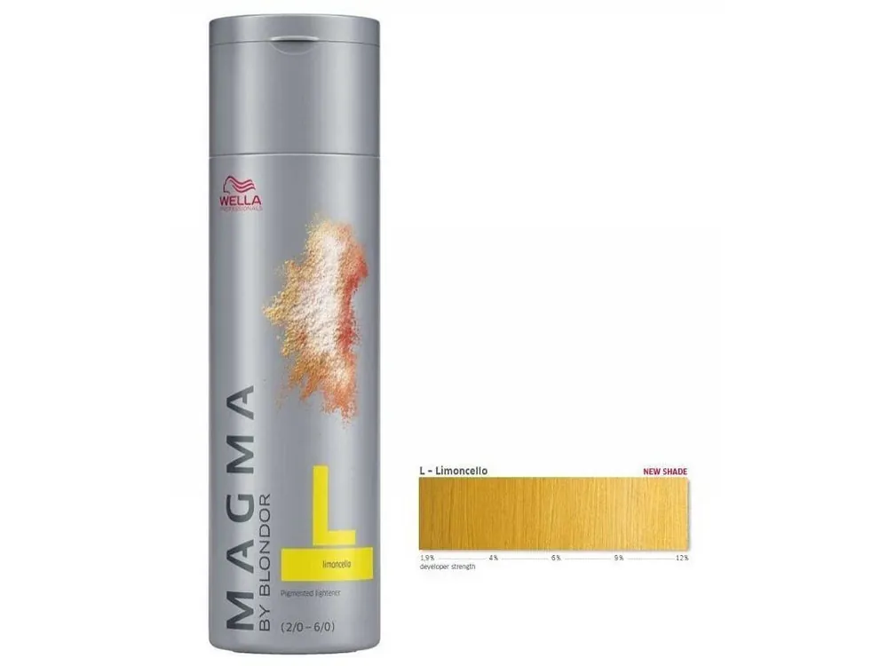 Vrácení Zdarma WELLA Professionals Magma By Blondor 120g - Melírovací barva Limoncello - žlutá
