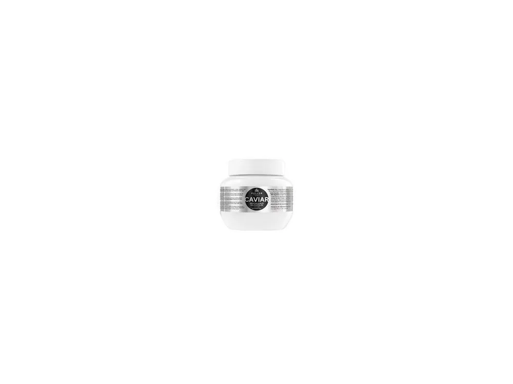 Časově Omezené KALLOS KJMN Caviar Hair Mask 275ml - regenerační maska na poškozené vlasy