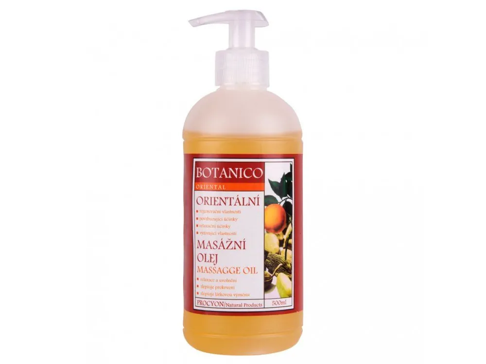 Mudr. Alice Ratajová Botanico Orientální masážní olej 500ml Výhodná Nabídka