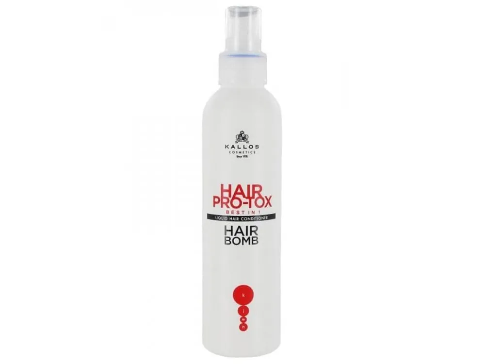 KALLOS KJMN Hair Pro-Tox Hair Bomb 200ml - bezoplachový kondicioner na poškozené vlasy Super Cena