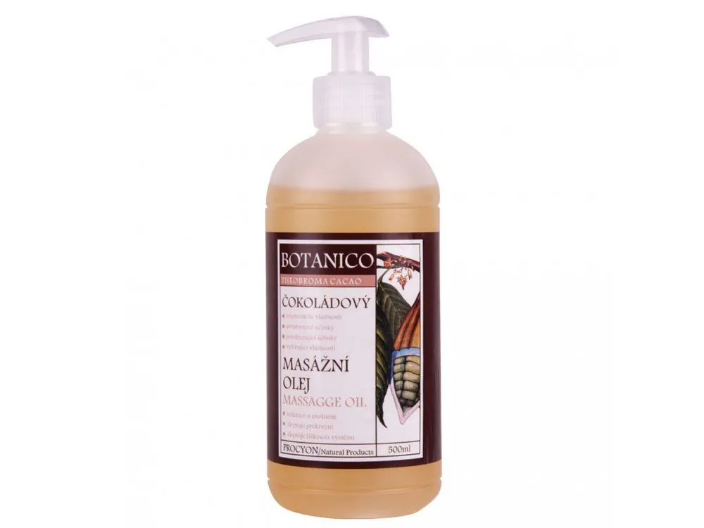 Poslední Šance Mudr. Alice Ratajová Botanico Masážní olej čokoládový 500 ml