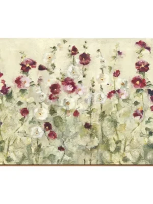 Pouze Dnes Creative Tops Korkové prostírání Wild Field Poppies 30x23 cm 4 ks