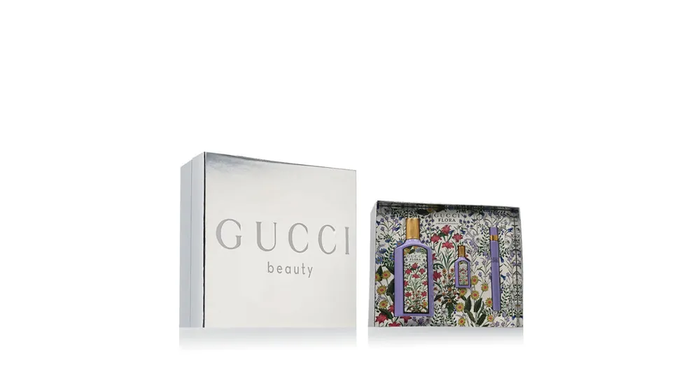 Cenová Bomba Gucci Flora Gorgeous Magnolia EDP 100 ml + EDP MINI 10 ml + EDP MINI 5 ml W