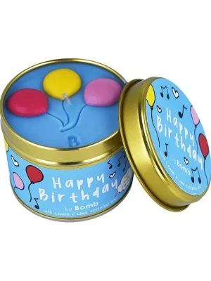 Levný Bomb cosmetics Vonná svíčka Happy birthday (Všechno nejlepší) 35 hod