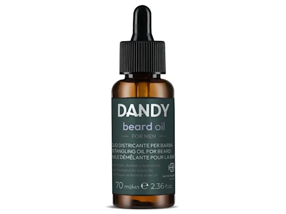 DANDY Beard Oil 70ml - Olej na bradku a vousy s arganovým olejem Speciální Cena