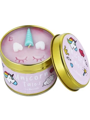 Přímo Od Výrobce Bomb cosmetics Vonná svíčka Unicorn tales (Pohádky o Jednorožci) 35 hod