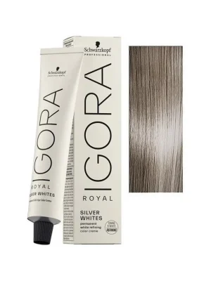 Schwarzkopf Igora Royal Silver Whites 60ml - barva pro stříbrné a bílé vlasy - Dove Grey Akce