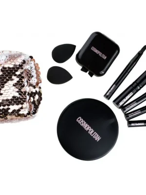 Sleva Standelli Professional Cosmopolitan SOS cestovní set kosmetických pomůcek + pouzdro zdarma 9 ks