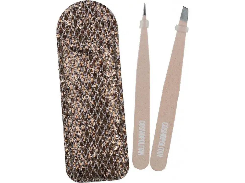 Časově Omezené Standelli Professional Cosmopolitan Luxusní set pinzet ve štrasovém pouzdře 3 ks