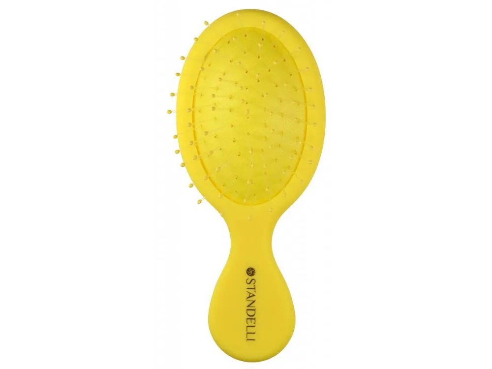 Standelli Professional Macaron Detangling kartáč pro děti žlutý 14 cm Nejlepší Volba