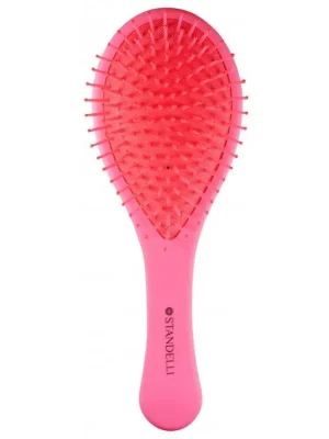 Novinka Standelli Professional Macaron Detangling kartáč na vlasy růžový 22 cm