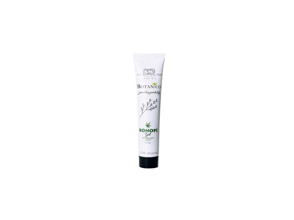 Botanico Konopný gel na bolavé a unavené svaly s extraktem konopí 100ml Omezená Nabídka