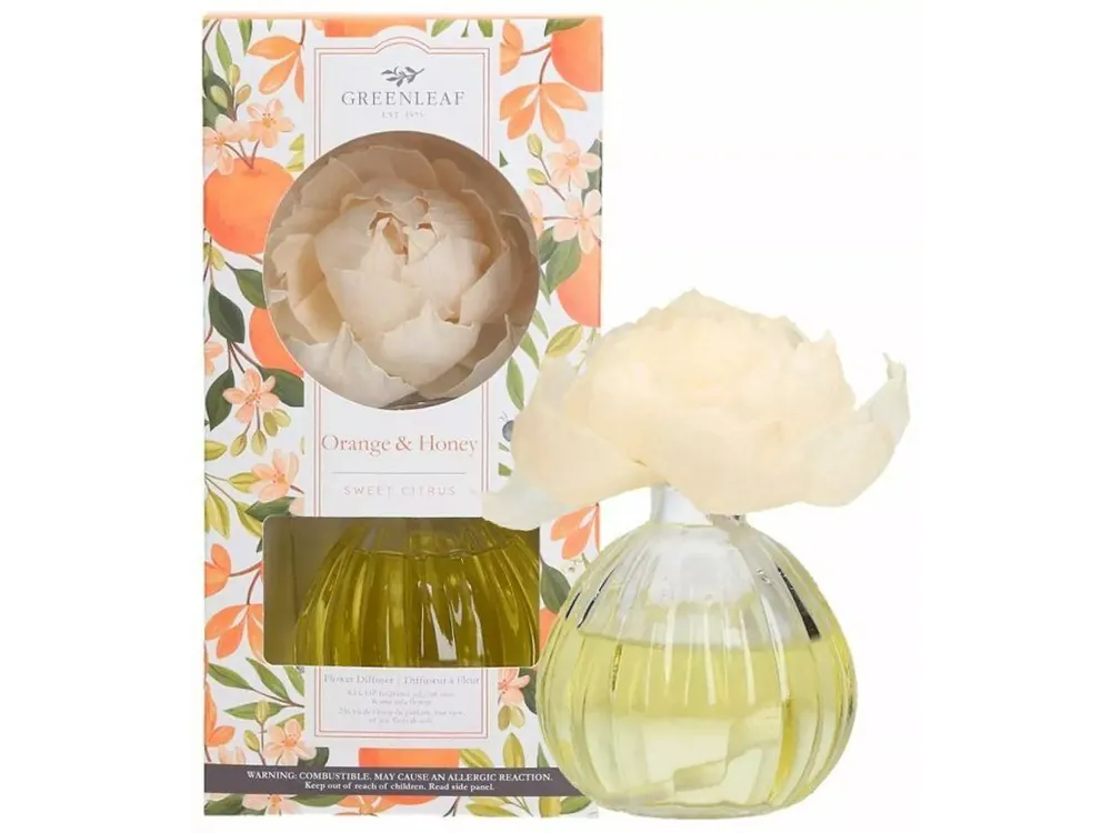 Omezená Nabídka Greenleaf KVĚTINOVÝ DIFUZÉR ORANGE & HONEY 236 ml