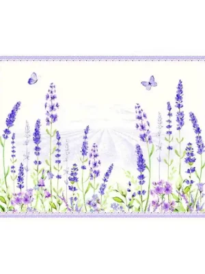 Výhodná Nabídka Easy Life Korkové prostírání Lavender Field v dárkové krabičce 40x30 4 ks
