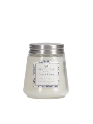 Greenleaf Vonná svíčka ve skle Classic Linen 123 g Výhodná Nabídka