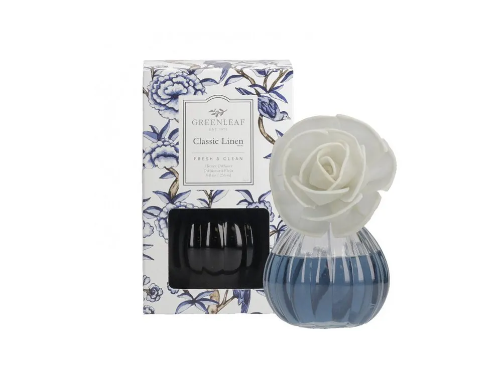 Greenleaf Květinový difuzér Classic linen 236 ml Rychlé Dodání