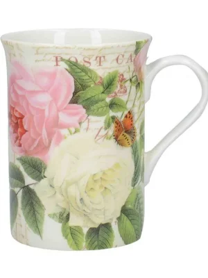 Akční Nabídka Creative Tops Porcelánový hrnek Rose Garden v dárkové krabičce 250 ml