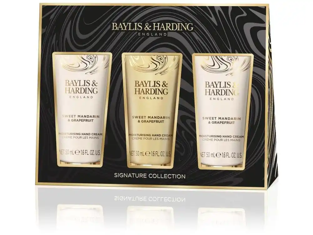 Baylis & Harding Sada krémů na ruce Sweet Mandarin & Grapefruit 3 x 50 ml Speciální Cena