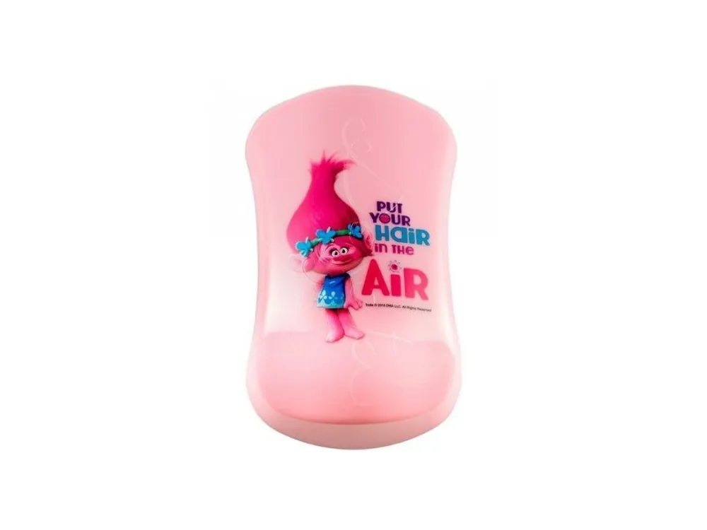 DESSATA Original Trolls Hair In The Air - Profi rozčesávací kartáč - růžový Super Cena