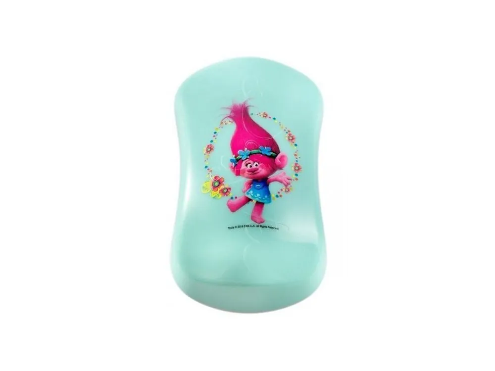 DESSATA Original Trolls Poppy Flowers - Profi rozčesávací kartáč - tyrkysově růžový Top Prodej